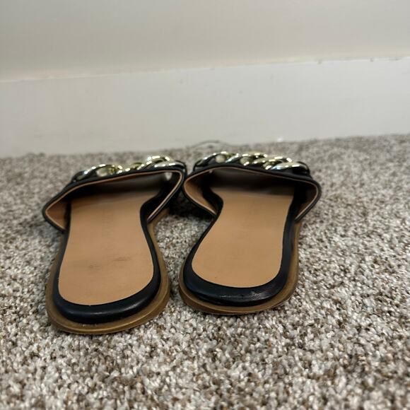 KG KURT GEIGER Women's Raven Slip On Sandals Size 40/ US 9 In Black - Picture 6 of 10